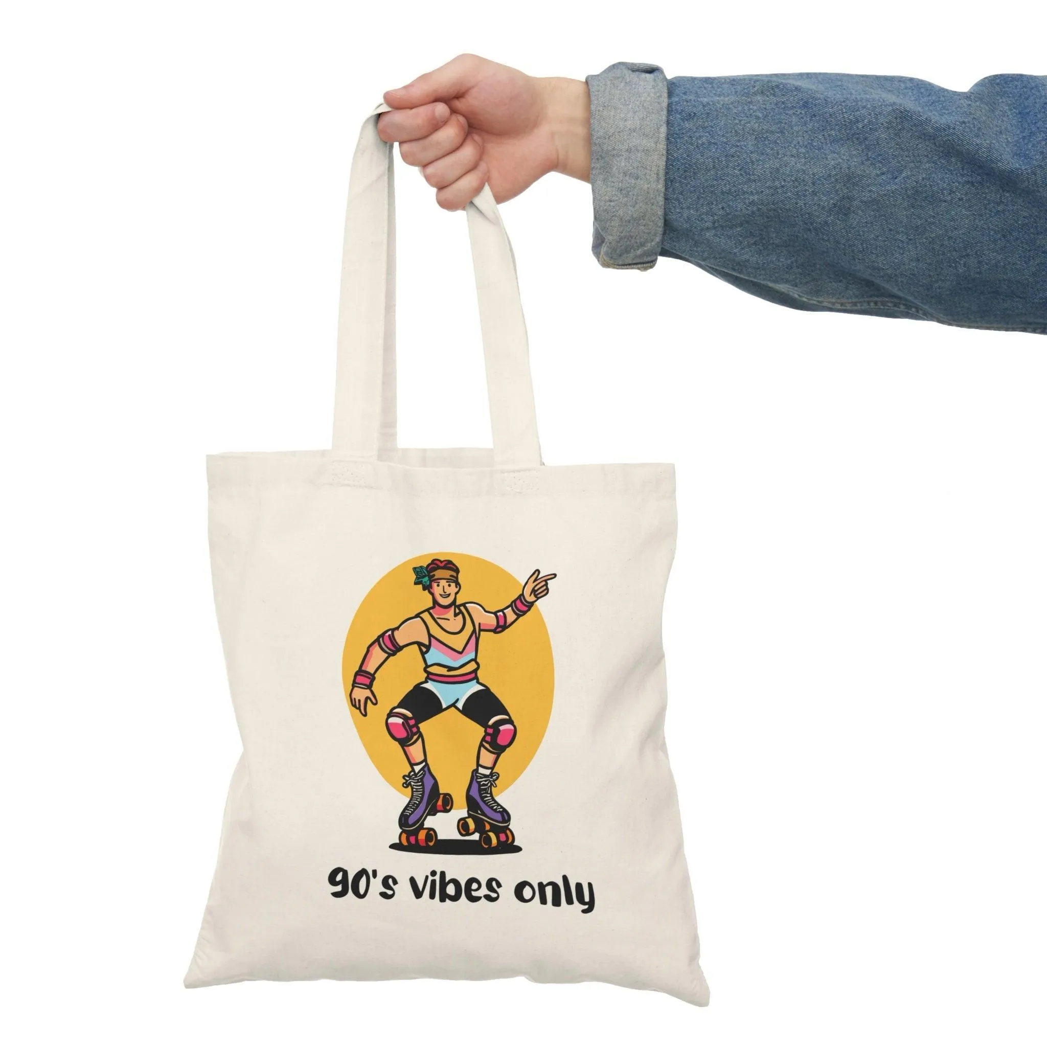90's Vibes Only Tote Bag