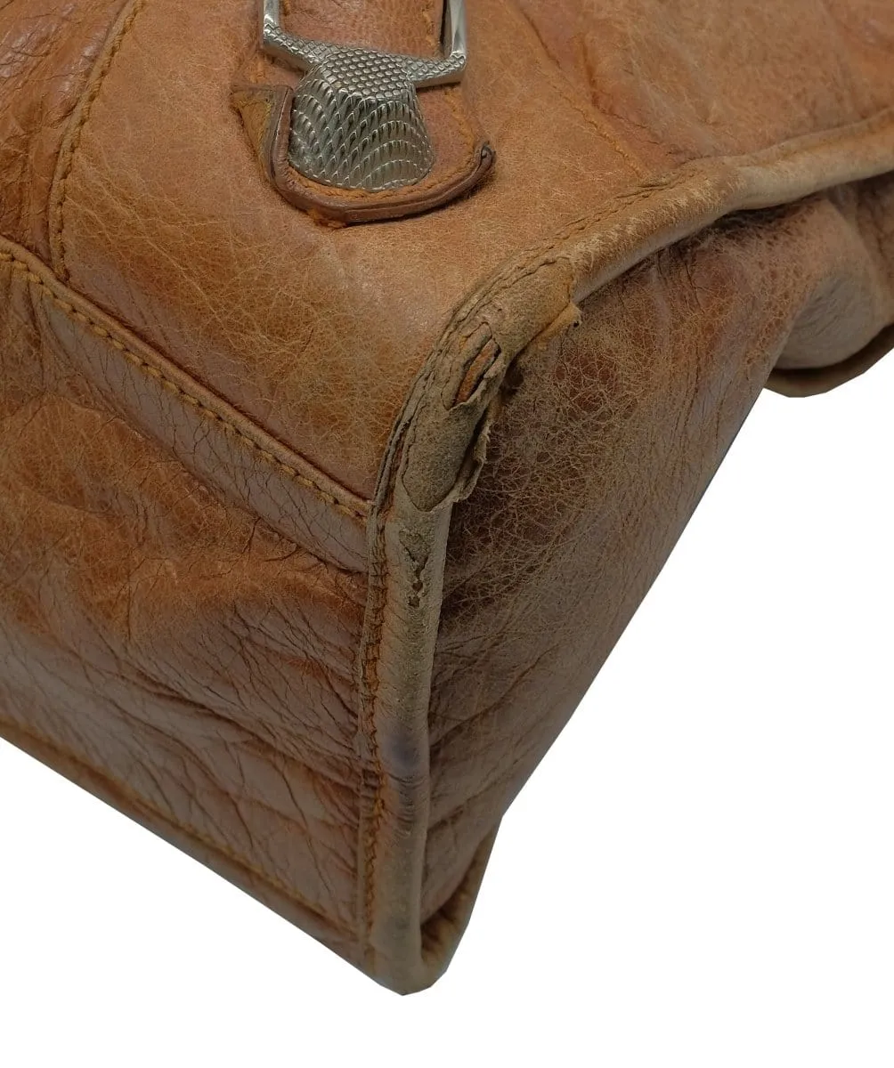 Balenciaga Brown City Bag RJC2773
