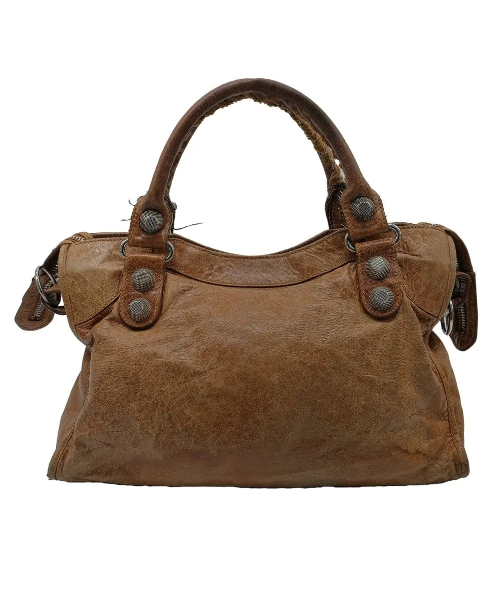 Balenciaga Brown City Bag RJC2773
