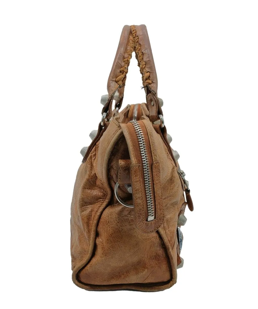 Balenciaga Brown City Bag RJC2773