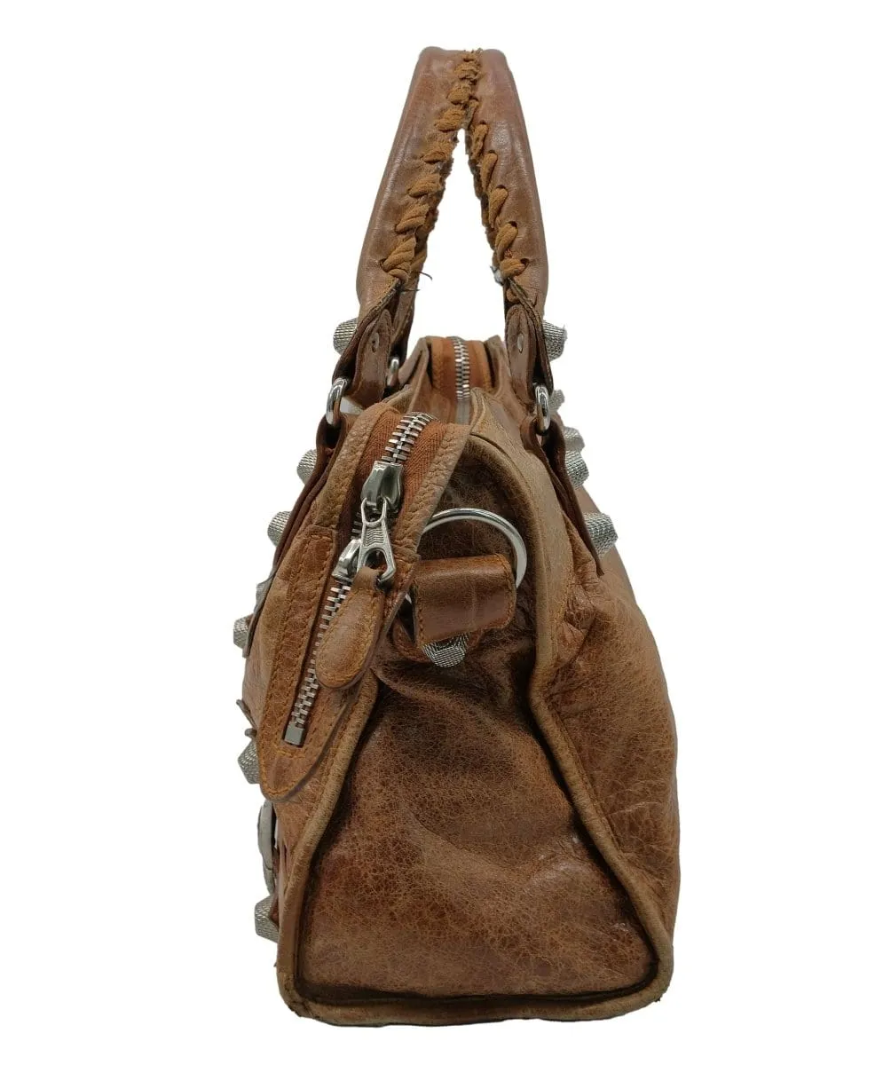 Balenciaga Brown City Bag RJC2773