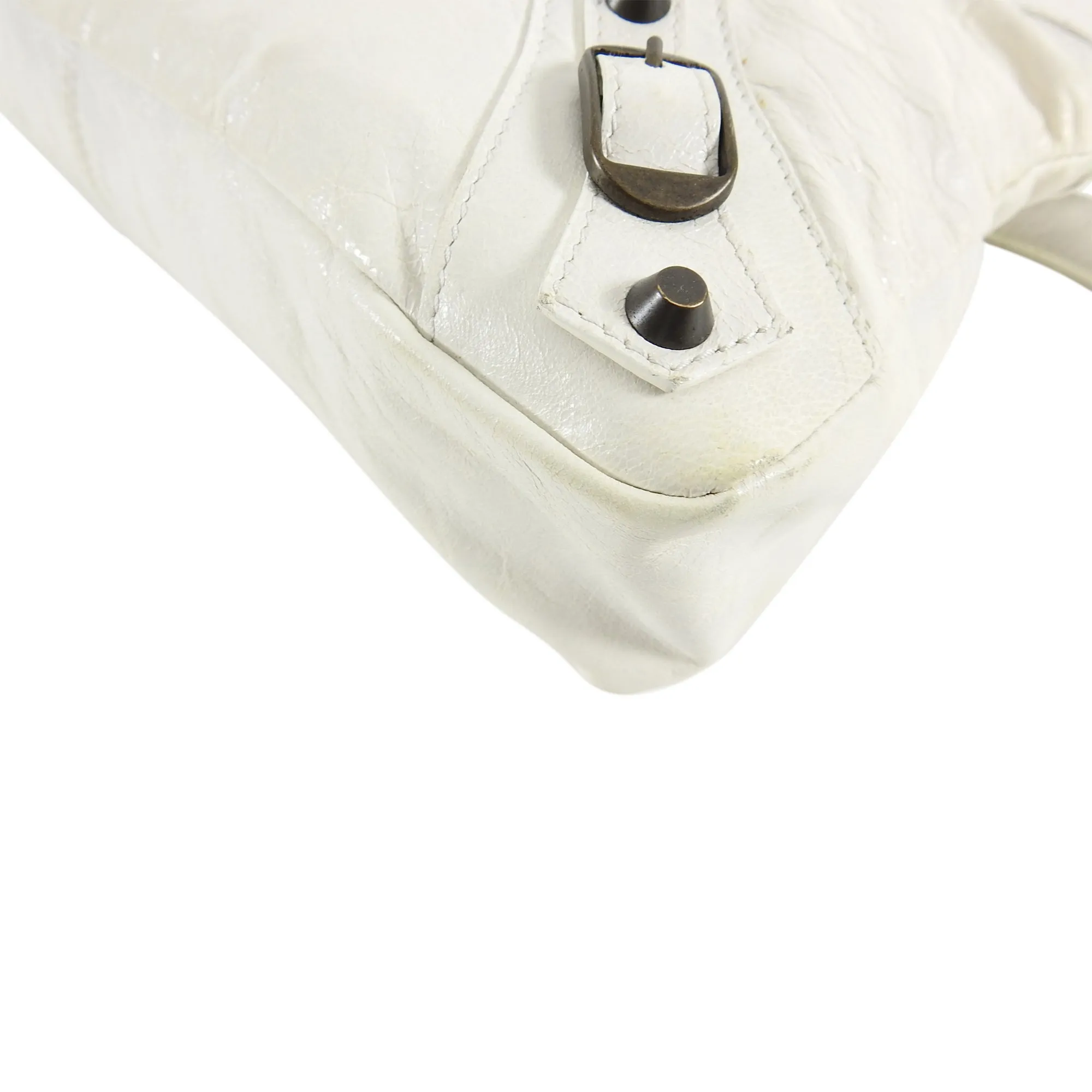 Balenciaga Ivory Motocross Classic First Bag