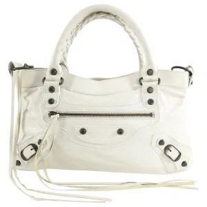 Balenciaga Ivory Motocross Classic First Bag