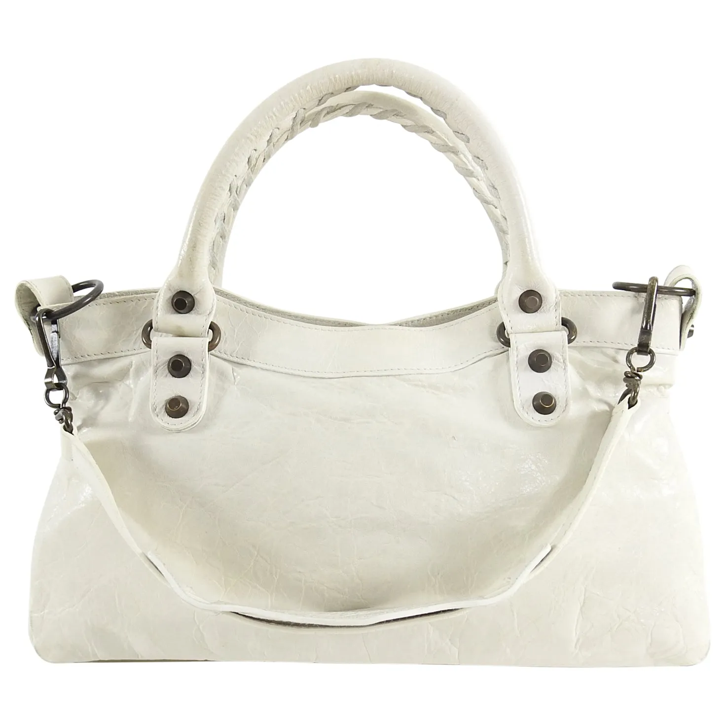 Balenciaga Ivory Motocross Classic First Bag
