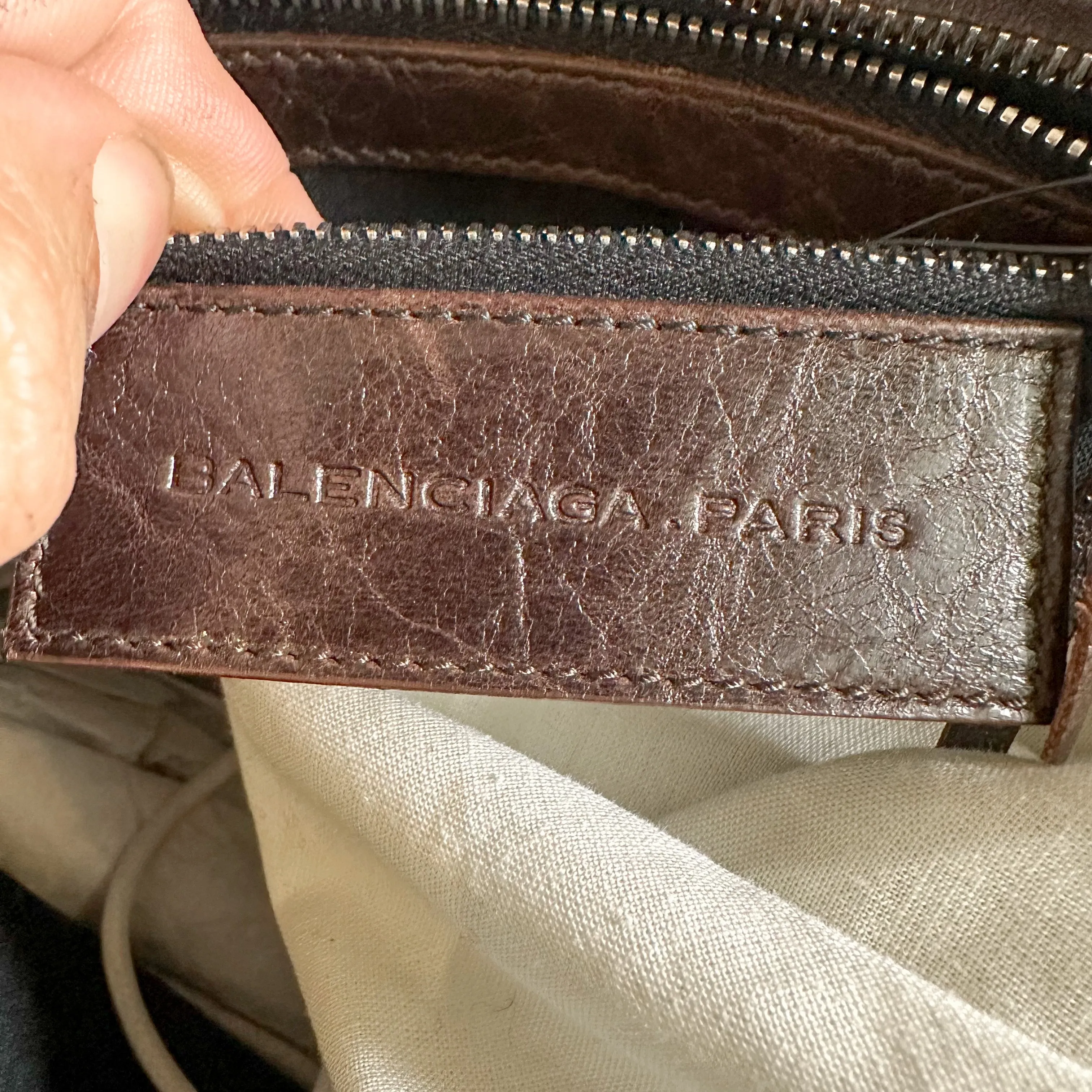 Balenciaga Pony Hair City Bag