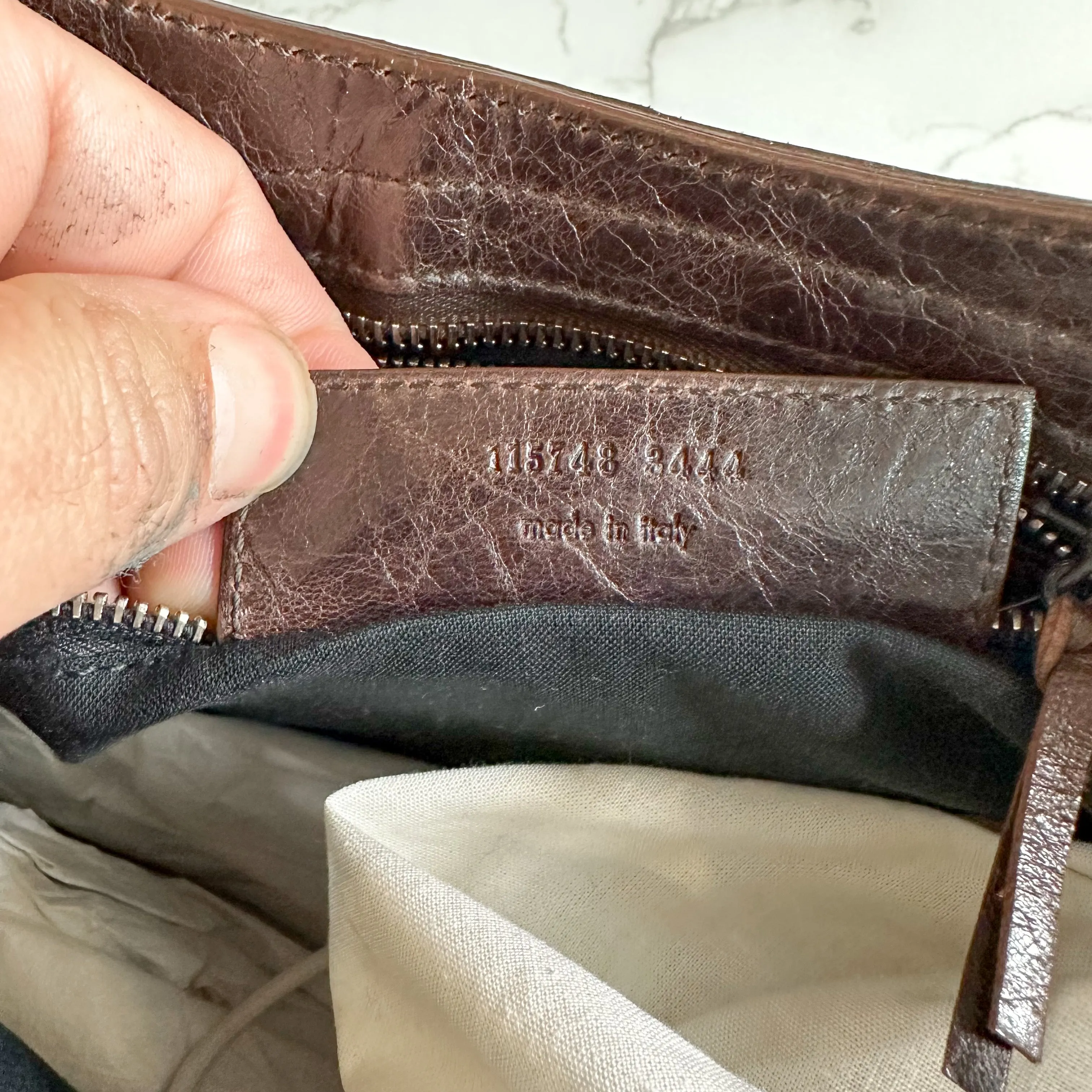 Balenciaga Pony Hair City Bag