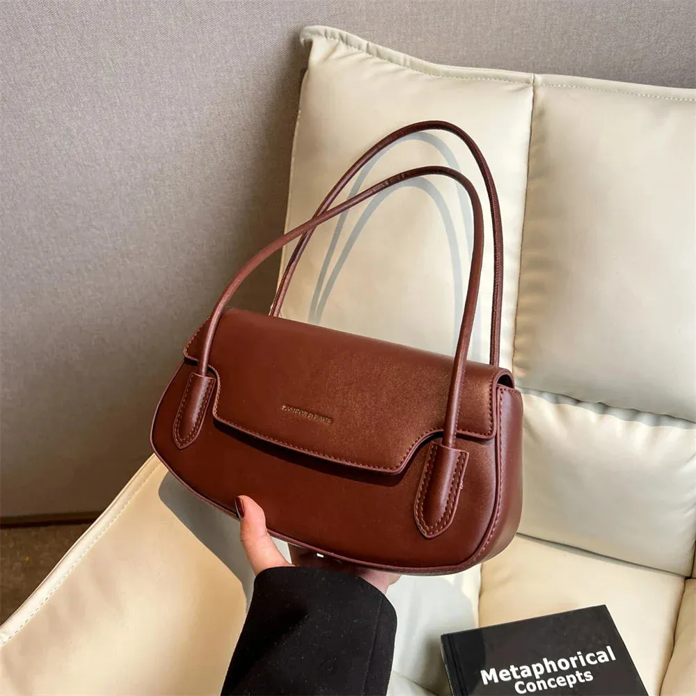 binfenxie  Double Straps Underarm Shoulder Bags For Women Latest Purse And Handbag Retro Large Capacity Street Armpit Bag Bolsos