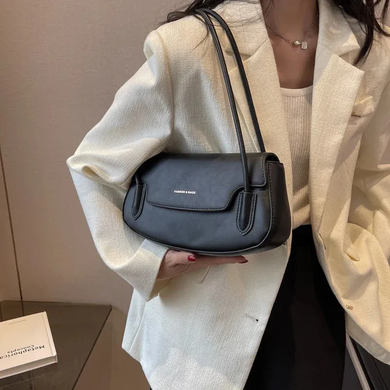 binfenxie  Double Straps Underarm Shoulder Bags For Women Latest Purse And Handbag Retro Large Capacity Street Armpit Bag Bolsos