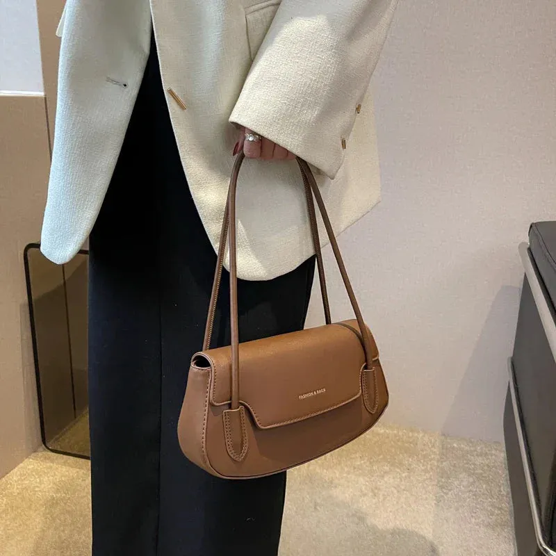 binfenxie  Double Straps Underarm Shoulder Bags For Women Latest Purse And Handbag Retro Large Capacity Street Armpit Bag Bolsos