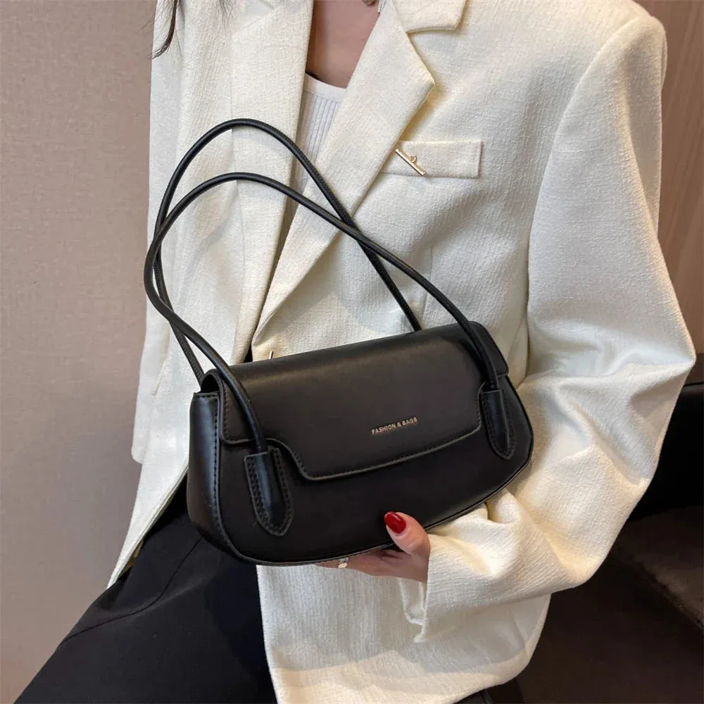 binfenxie  Double Straps Underarm Shoulder Bags For Women Latest Purse And Handbag Retro Large Capacity Street Armpit Bag Bolsos