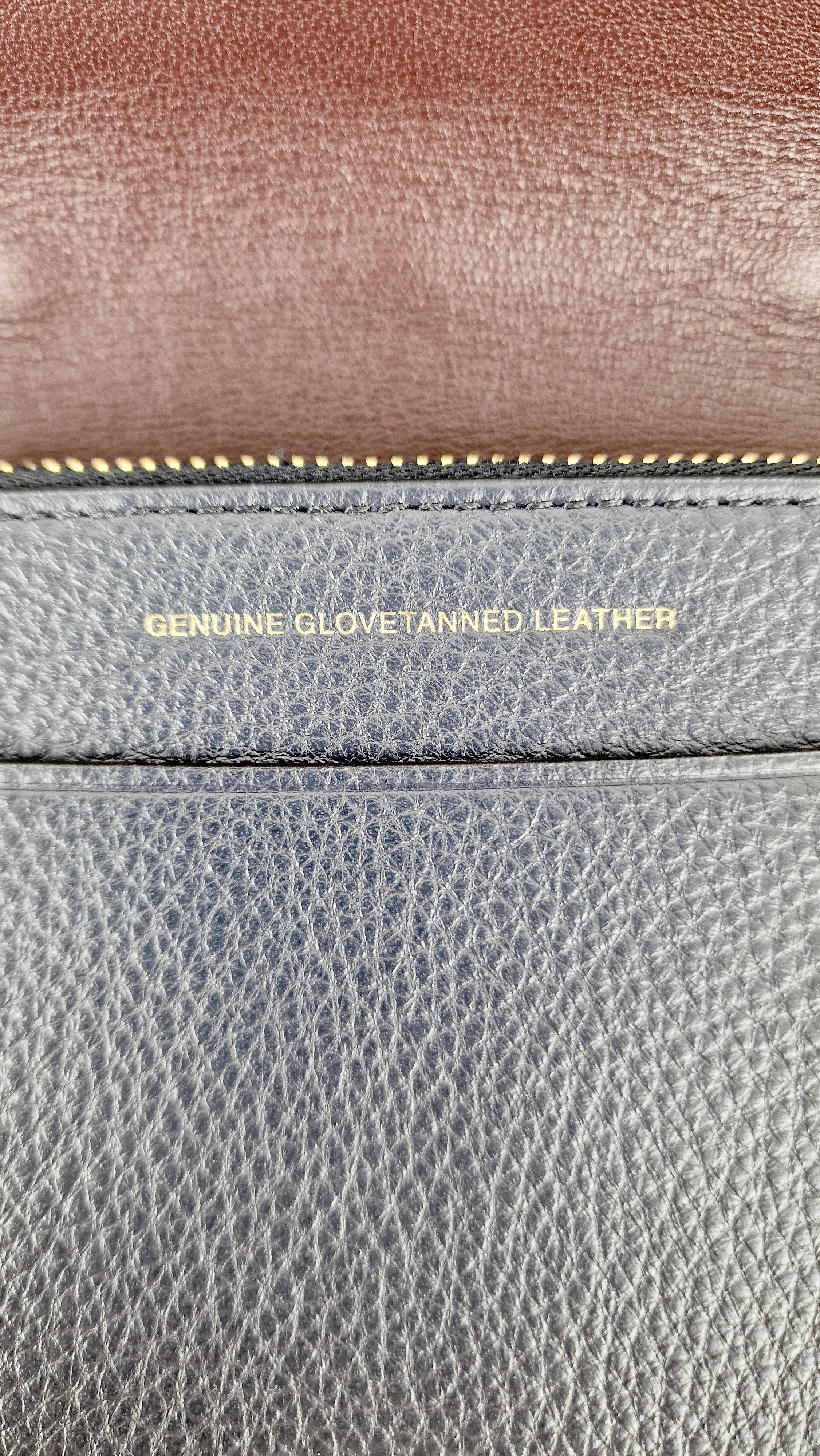 Callie Foldover Clutch With Prairie Rivets Midnight Navy Blue - Coach 31731