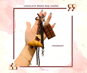 Chocolate & Bread Bag Charm🍫🥖