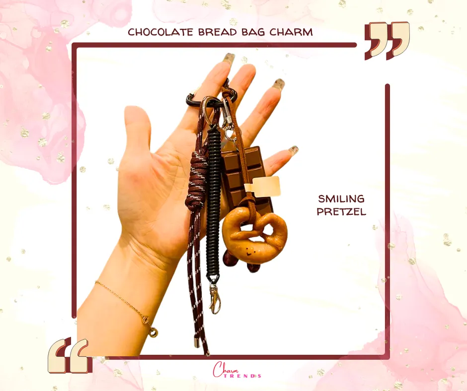 Chocolate & Bread Bag Charm🍫🥖