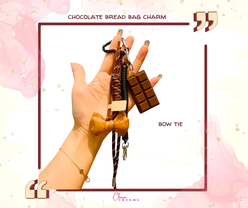 Chocolate & Bread Bag Charm🍫🥖