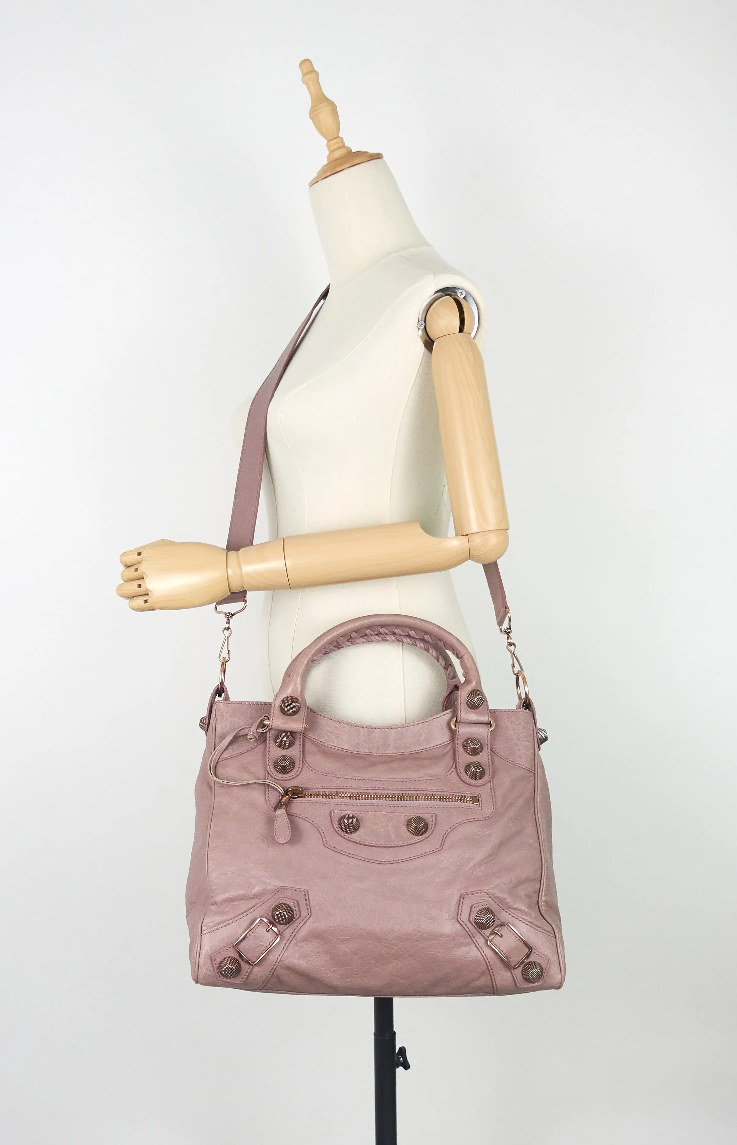 City Agneau Leather Bag