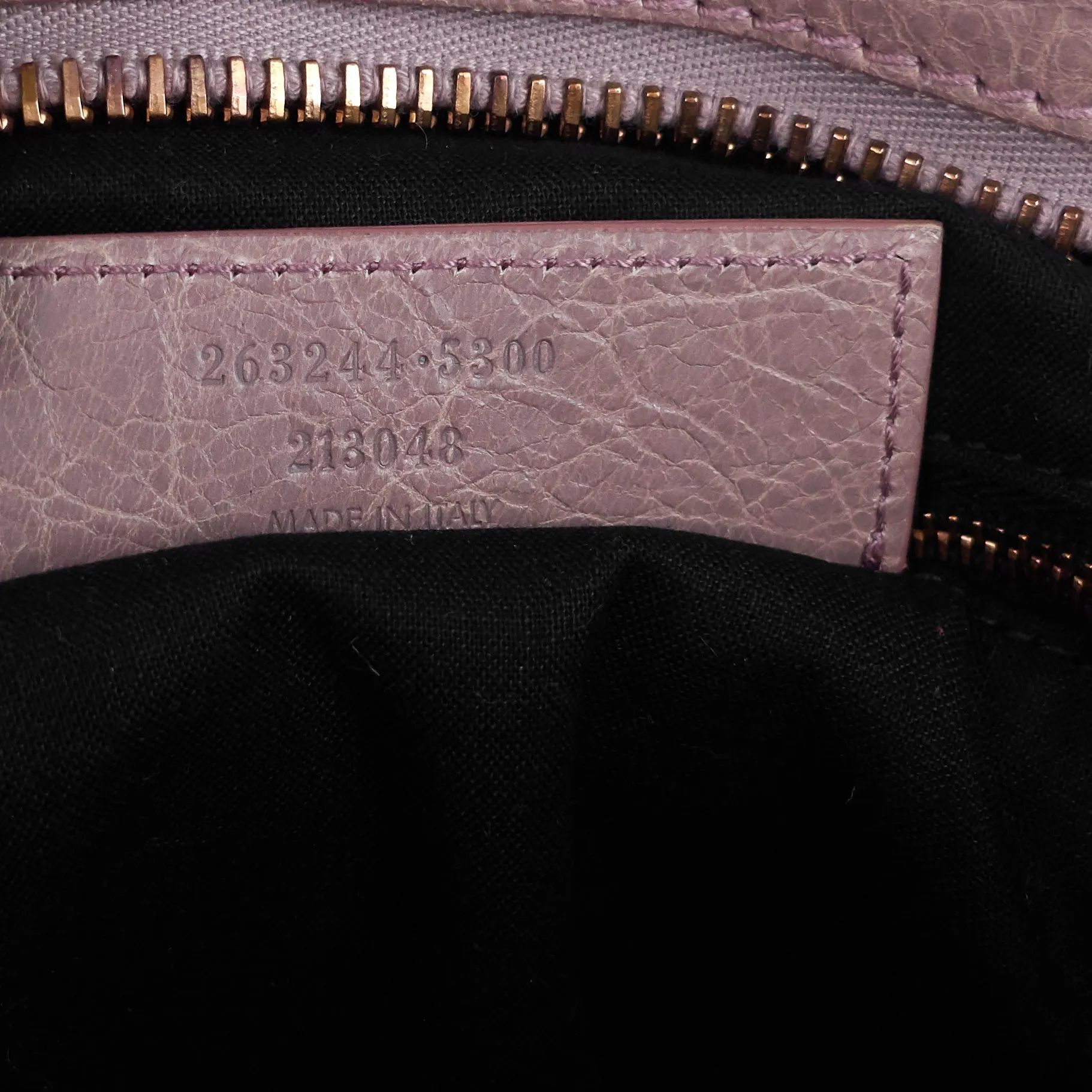 City Agneau Leather Bag
