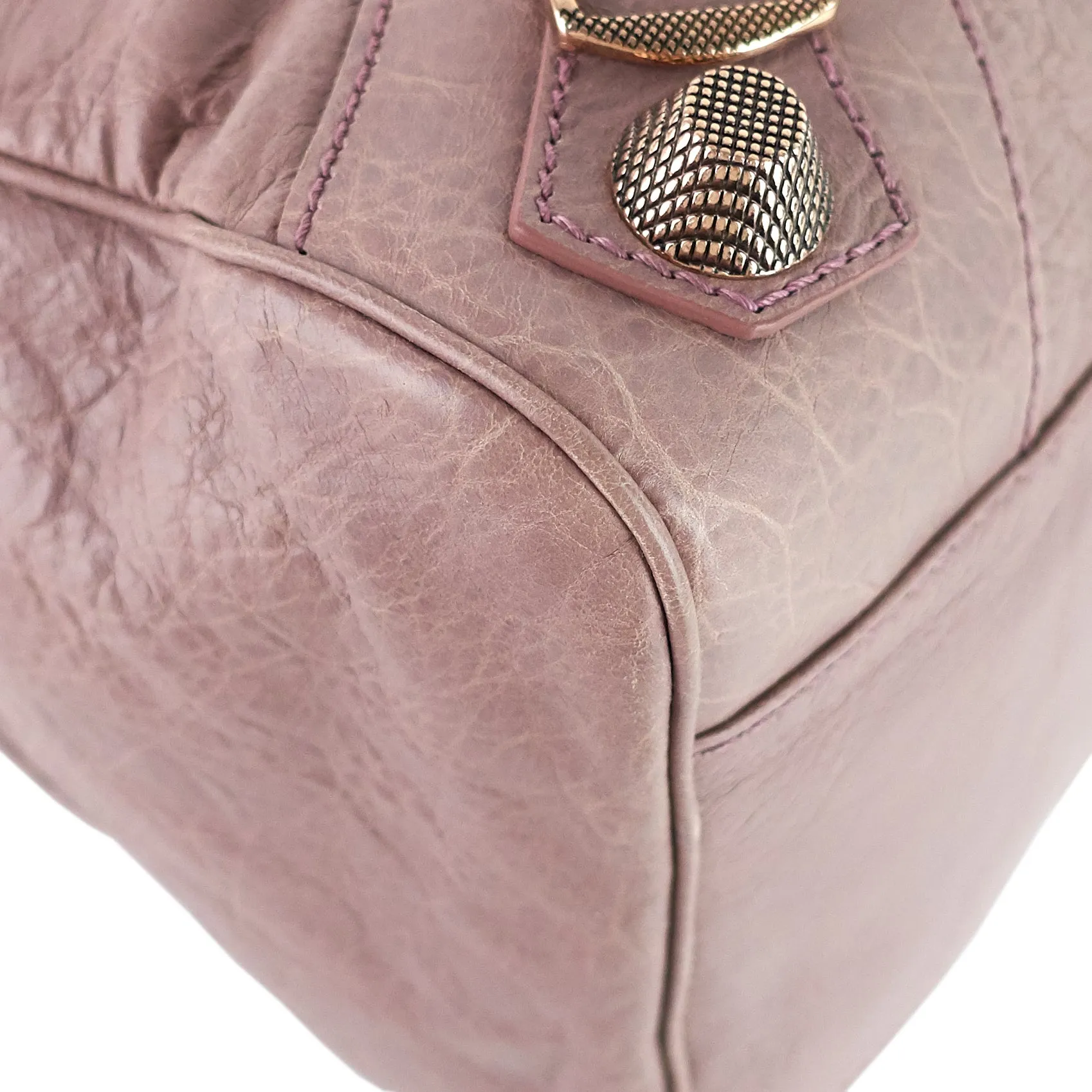 City Agneau Leather Bag