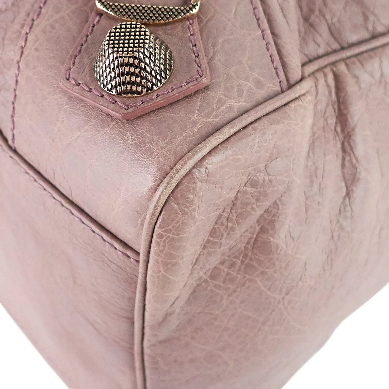 City Agneau Leather Bag