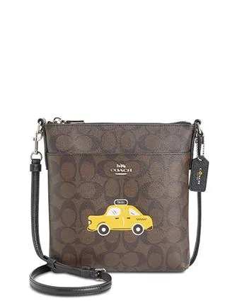 Coach NY Stories Taxi Signature Crossbody