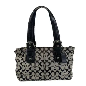 COACH SIGNATURE CANVAS TOTE BAG