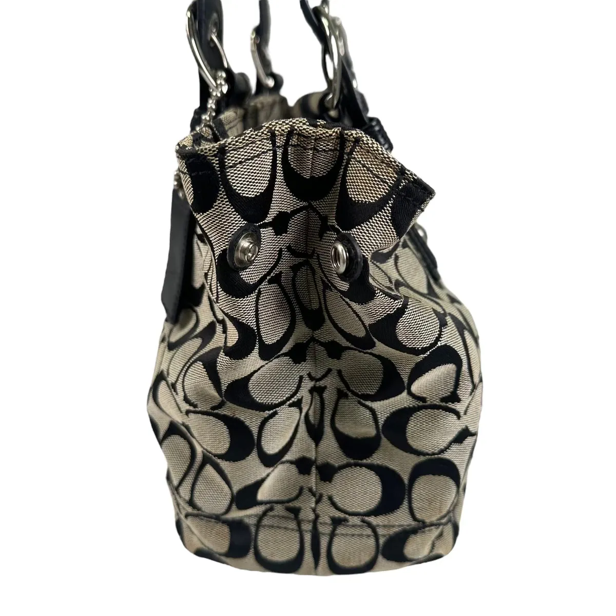 COACH SIGNATURE CANVAS TOTE BAG