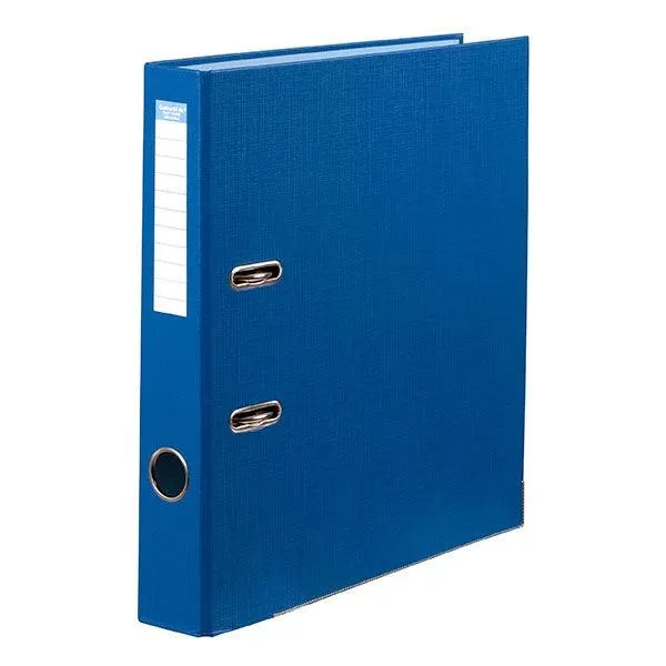 Colourhide Half Lever Arch File Folder PE A4 Classic Blue Box 15 Bulk