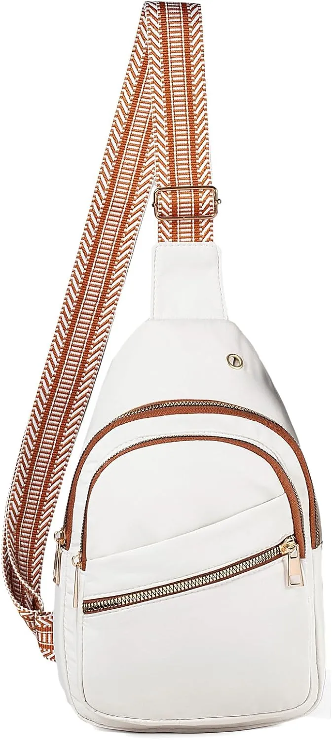 Crossbody Sling Bag Small Sling Backpack, Cross Body Bag Chest Bag for Women Men Travel Hiking Daypack