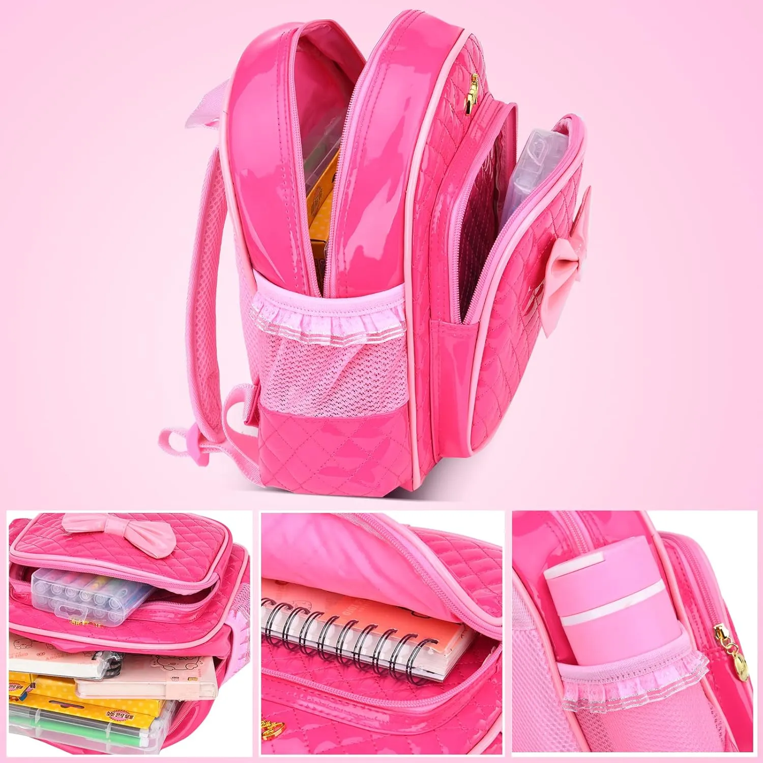 Cute Durable Waterproof Toddler Preschool Bag Kindergarten Kids Backpack for Girls