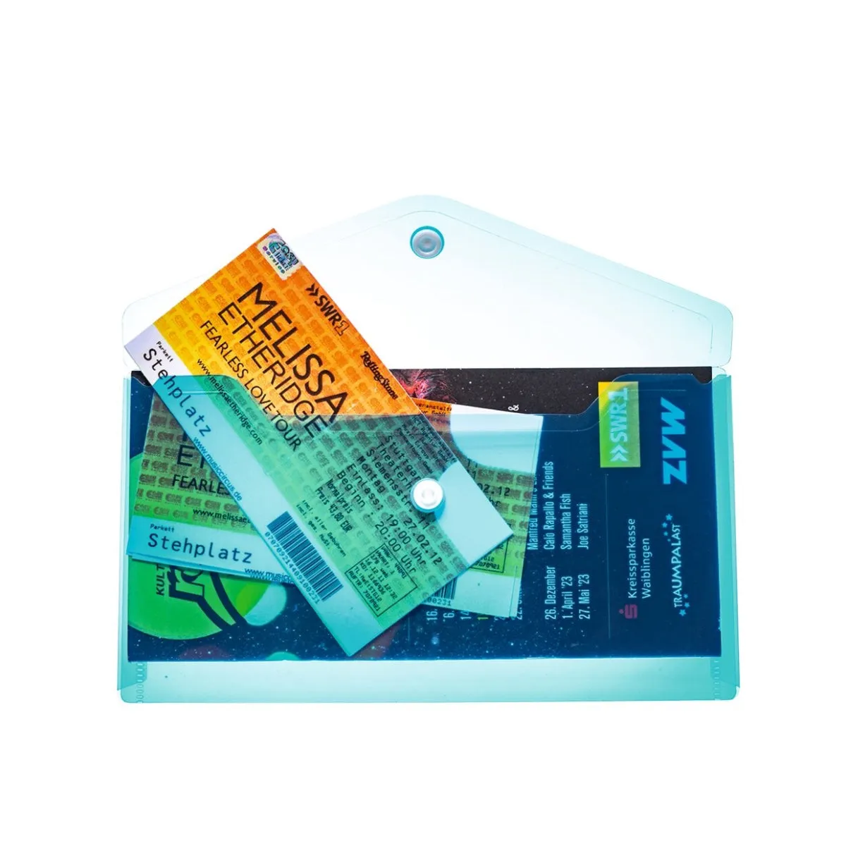 Herma Document Bag DIN long, PP, Assorted Colors