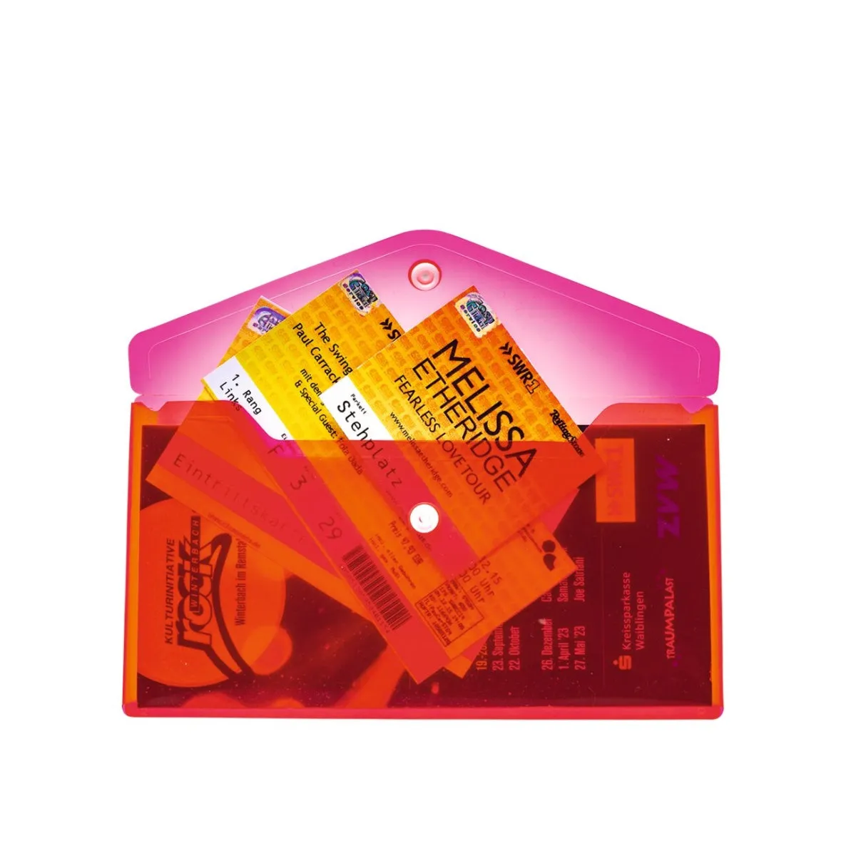 Herma Document Bag DIN long, PP, Assorted Colors