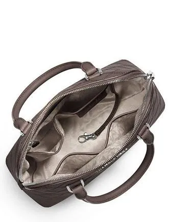 Michael Michael Kors Cindy Medium Quilted Saffiano Dome Satchel