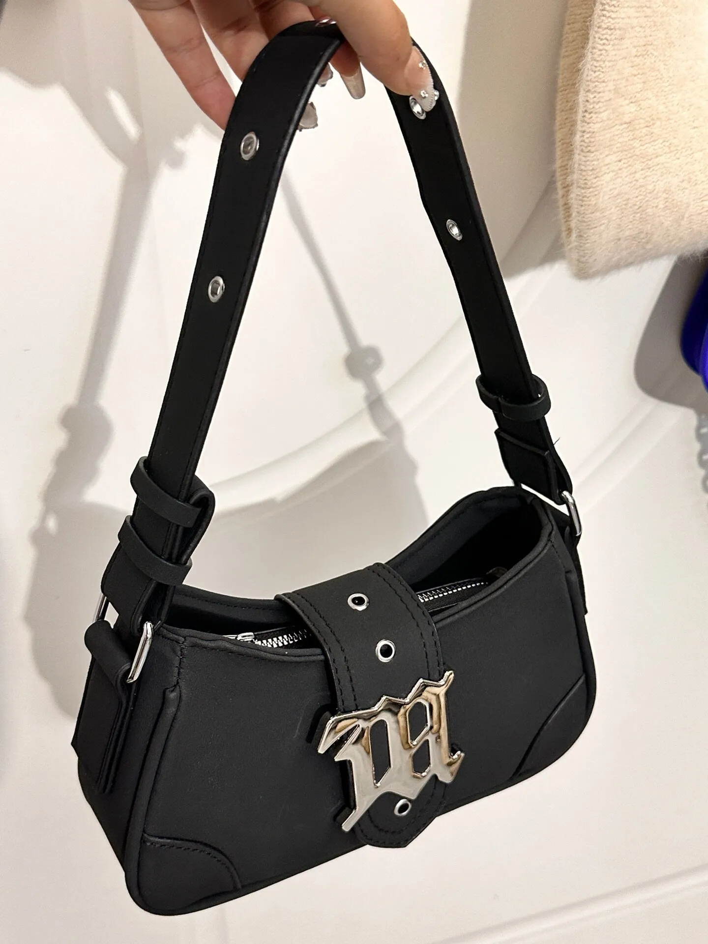 Minimalist Suede Handle Bag, Cute Leather Shoulder Handbag, Solid Retro Small Handbag for Women, Handheld Wallet Phone Bag, Gift for her