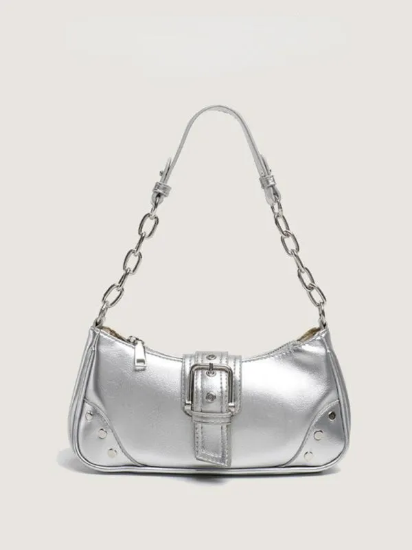 New Small Baguette Retro Handbag