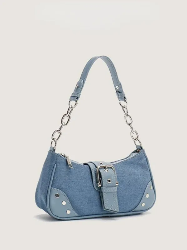 New Small Baguette Retro Handbag