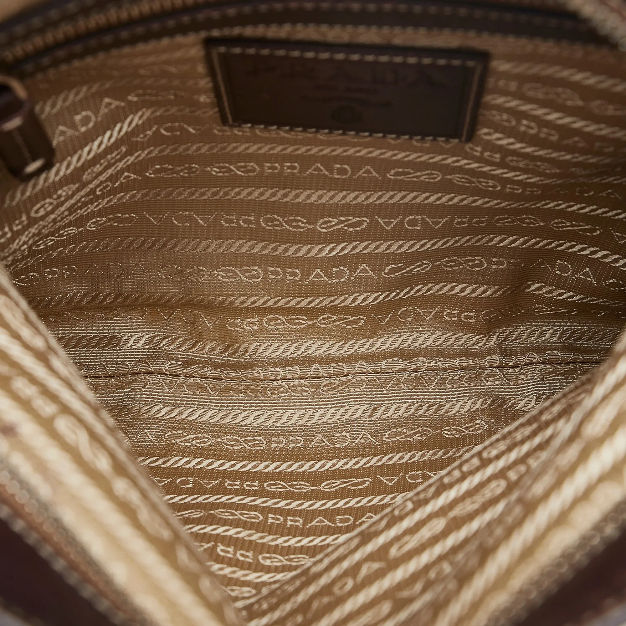 PRADA Canapa Logo Crossbody Bag