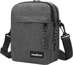 Unisex Crossbody Bag| 8.6x6.7x3.15 inches Mini Crossbody Purse | Travel Passport Wallet Bag | Mini Shoulder Bag