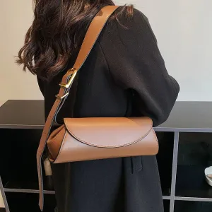 Vvsha Adjustable Wide Strap Shoulder Bag For Women Underarm Small Retro Bag Antumn Winter Handbag Shopper Purse Fashion Crossbody Bag