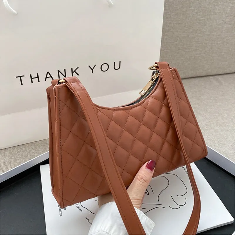 Vvsha Fashion Zebra Print Women Luxury Handbag PU Leather Simple Underarm Shoulder Bags Female Daily Design Baguette Totes Purse Pouch