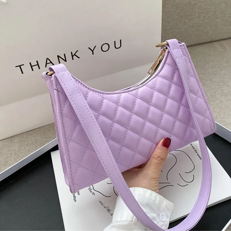 Vvsha Fashion Zebra Print Women Luxury Handbag PU Leather Simple Underarm Shoulder Bags Female Daily Design Baguette Totes Purse Pouch