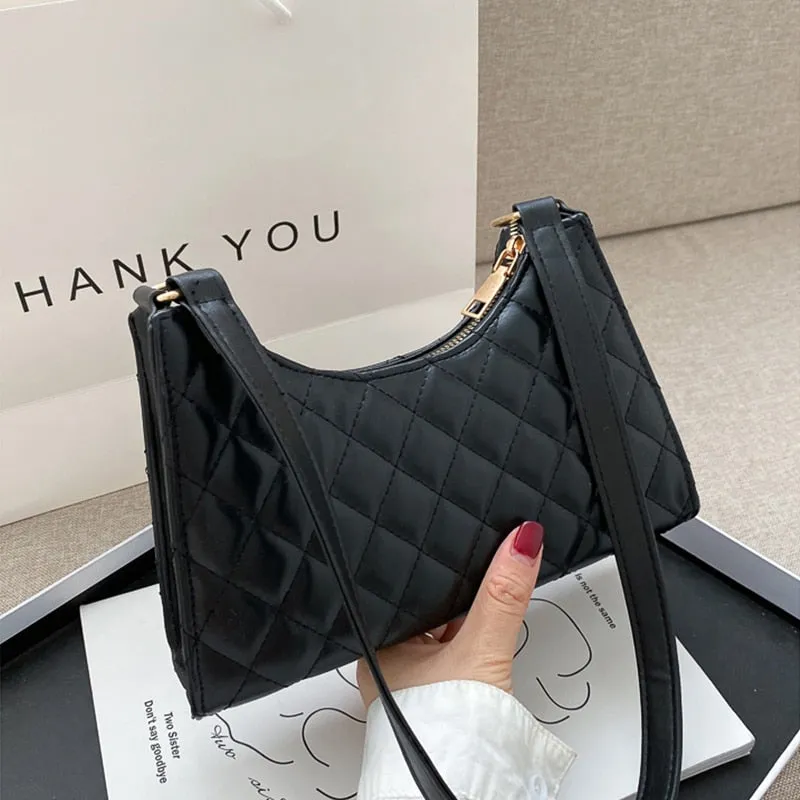 Vvsha Fashion Zebra Print Women Luxury Handbag PU Leather Simple Underarm Shoulder Bags Female Daily Design Baguette Totes Purse Pouch