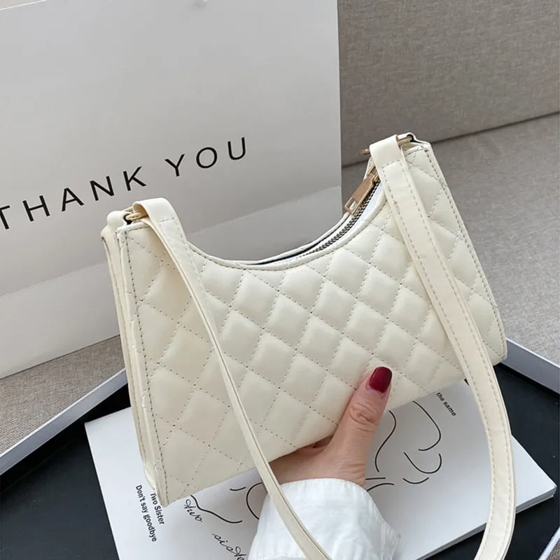 Vvsha Fashion Zebra Print Women Luxury Handbag PU Leather Simple Underarm Shoulder Bags Female Daily Design Baguette Totes Purse Pouch