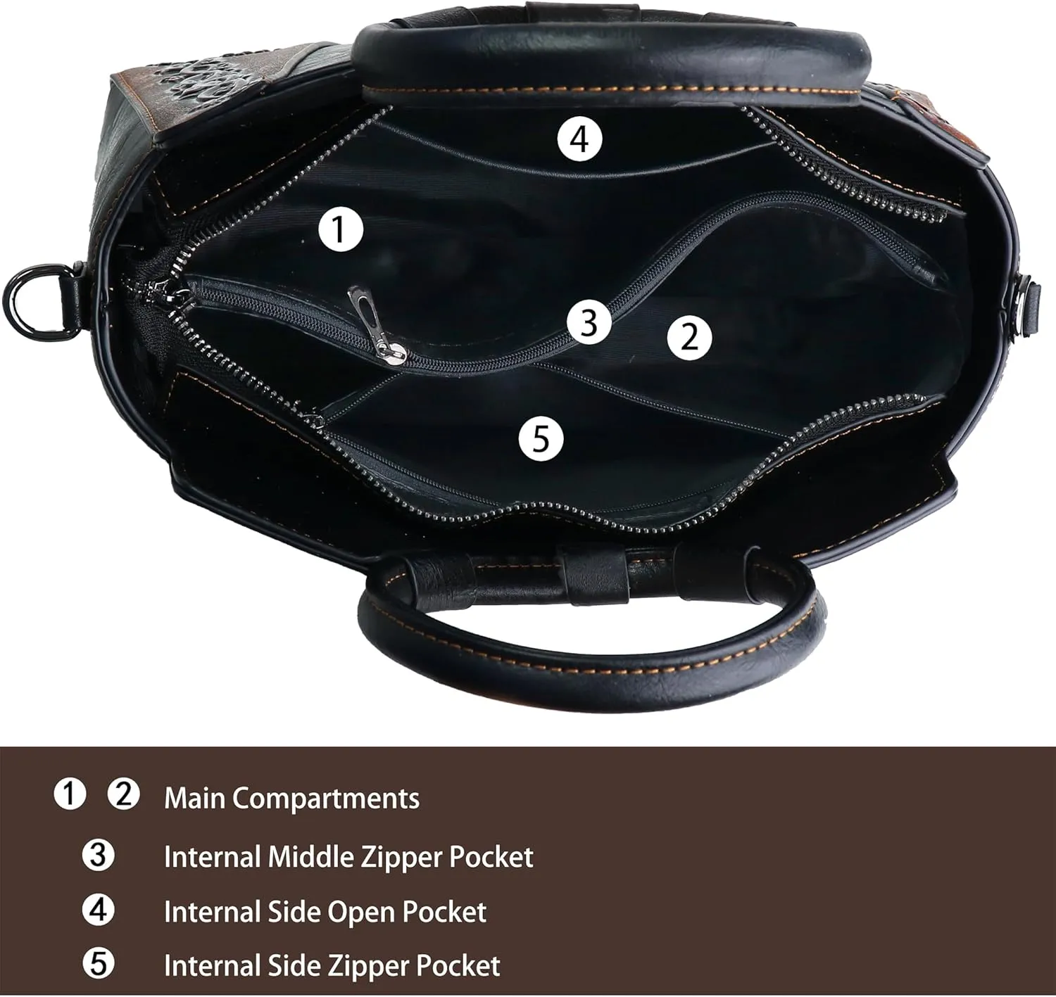 Women Satchel Handbags Crossbody Bag Top Handle Purse ans Hanbags Leather Shoulder Bag Hobo Medium Size Tote