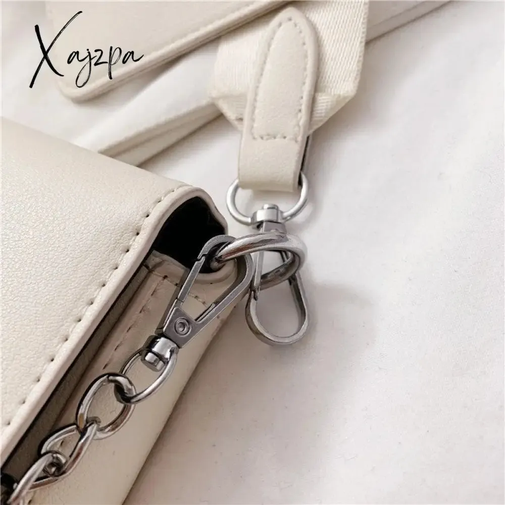 Xajzpa - Women Crossboy Bags New Leather Shoulder Bag With Coin Purse And Handbag Ladies Bag 2 Pieces Set Messenger Bags Retro Hobo